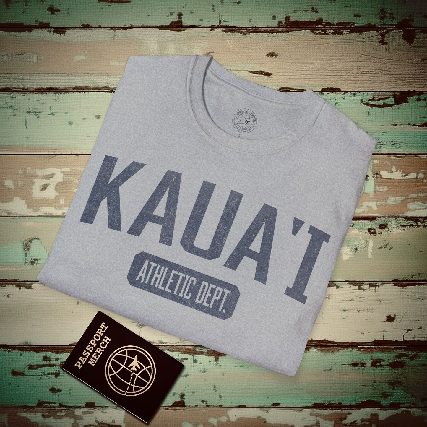 Kauai Athletic Dept. Hawaii T-Shirt Sport Grey / S