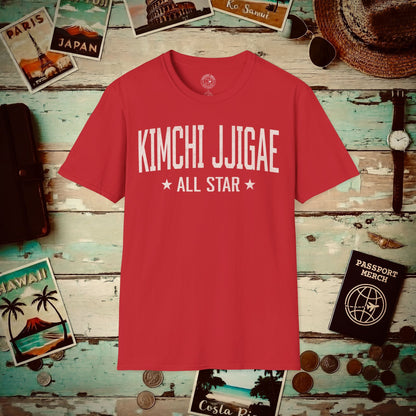 Kimchi Jjigae All Star, Korea T-Shirt Red / S