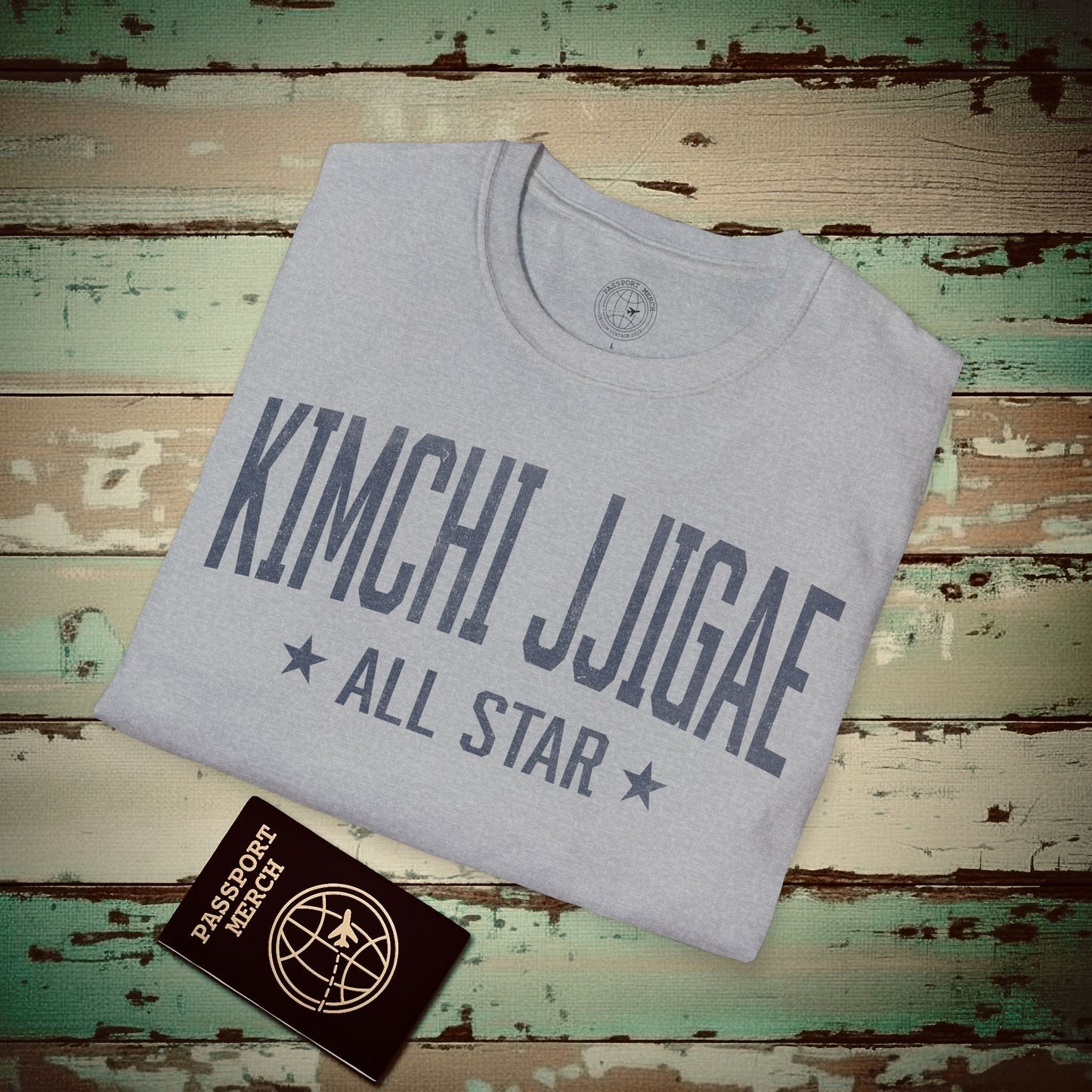 Kimchi Jjigae All Star, Korea T-Shirt Sport Grey / S