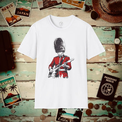 King's Guard Guitar Solo, England T-Shirt White / S