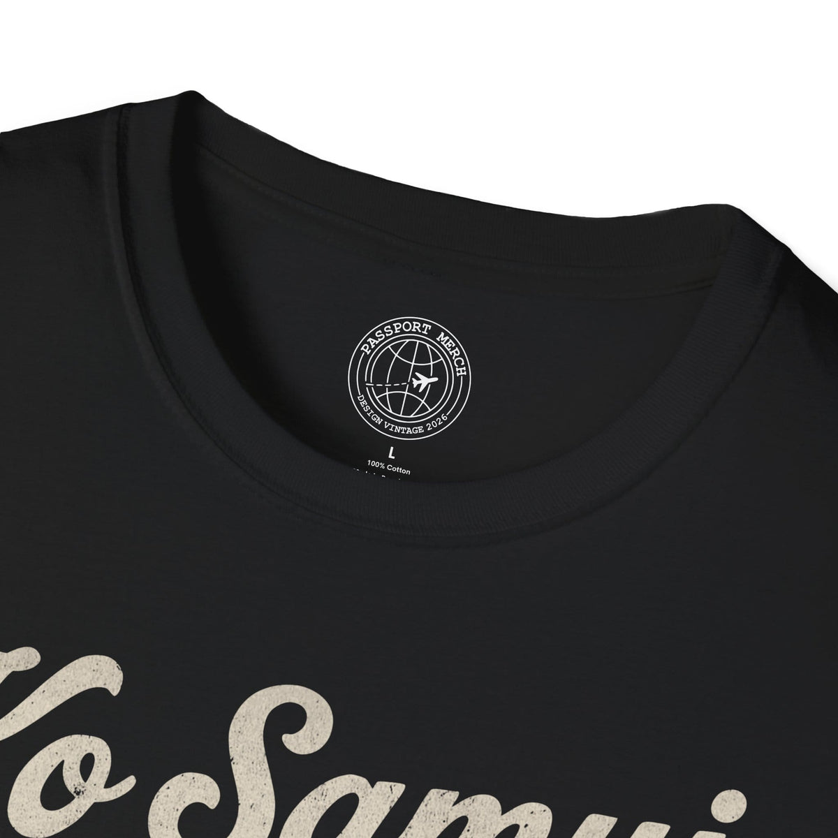 Ko Samui Vintage Monochrome, Thailand T-Shirt