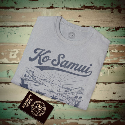 Ko Samui Vintage Monochrome, Thailand T-Shirt Sport Grey / S