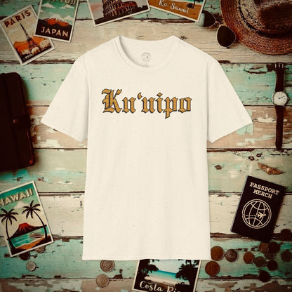 Koa Wood Ku'uipo (Hawaiian Jewelry Style) T-Shirt Natural / S