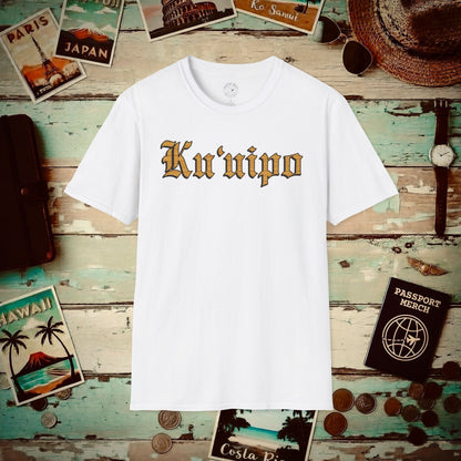 Koa Wood Ku'uipo (Hawaiian Jewelry Style) T-Shirt White / S