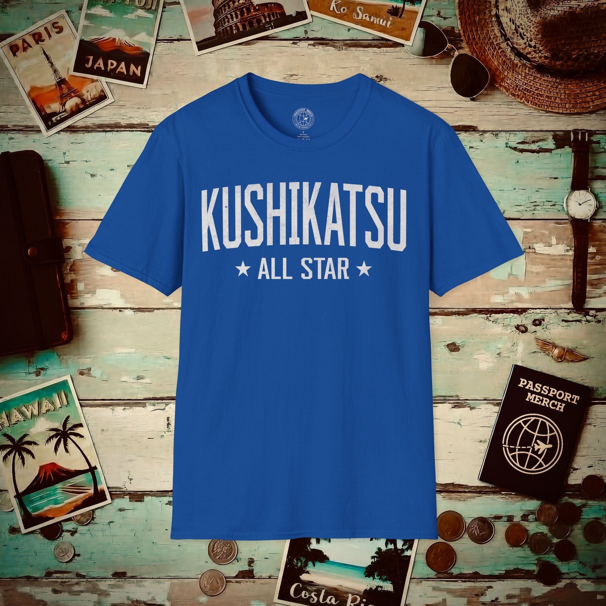 Kushikatsu All Star, Japan T-Shirt Royal / S