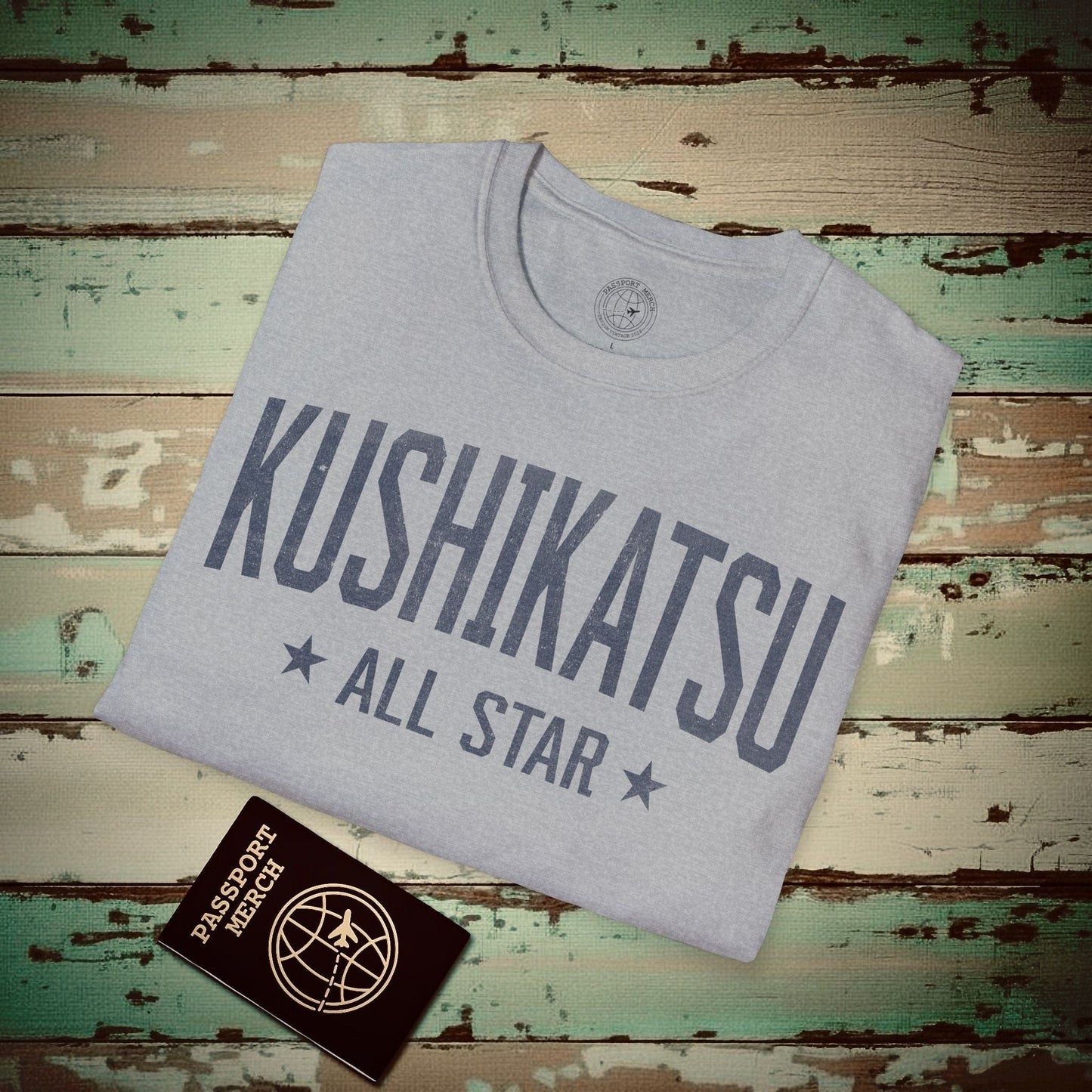 Kushikatsu All Star, Japan T-Shirt Sport Grey / S