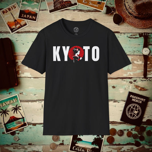 Kyoto Geisha, Japan T-Shirt Black / S