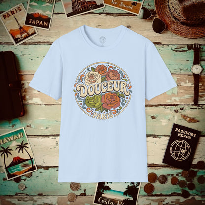 La Rose Douceur, France T-Shirt Light Blue / S