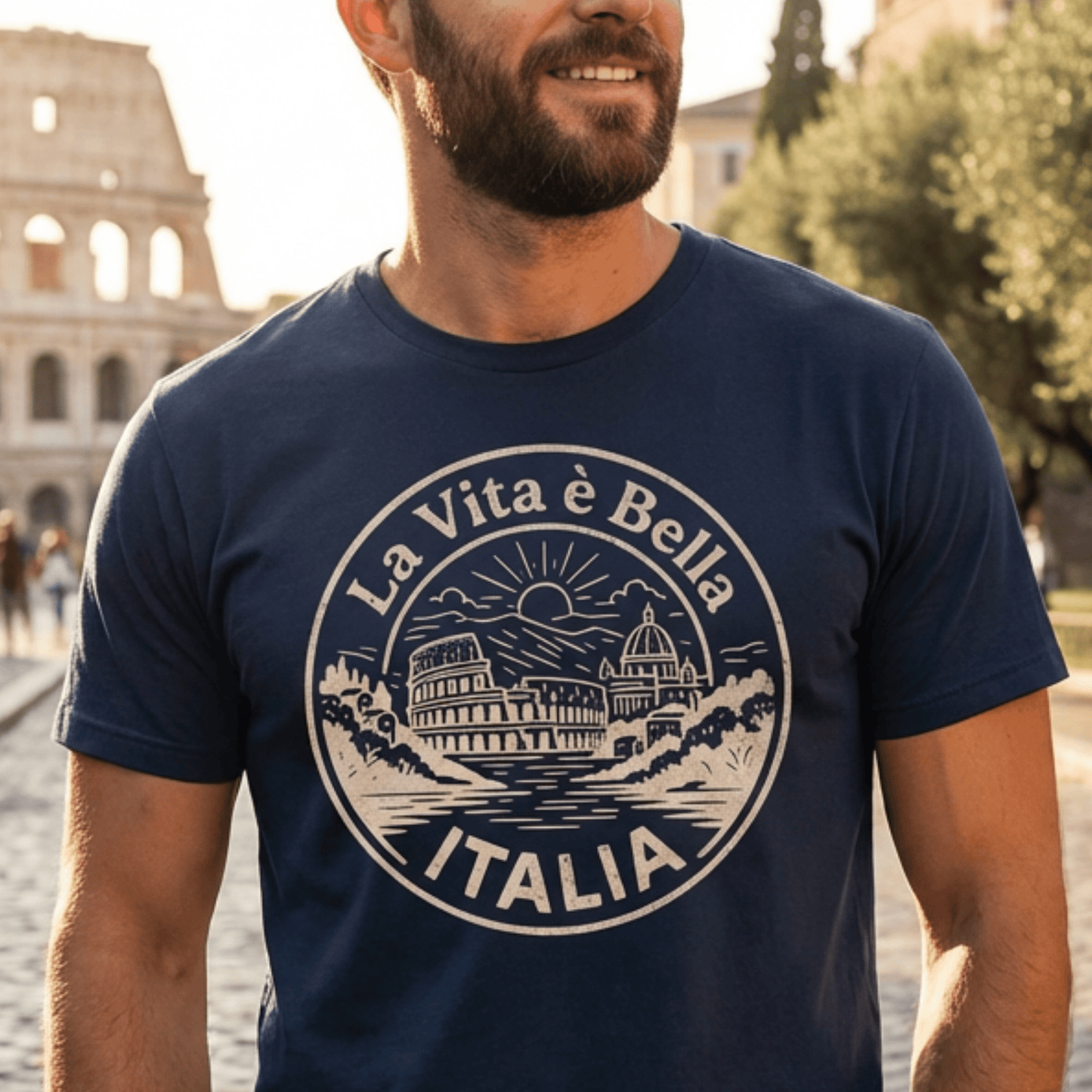 La Vita è Bella, Italy T-Shirt