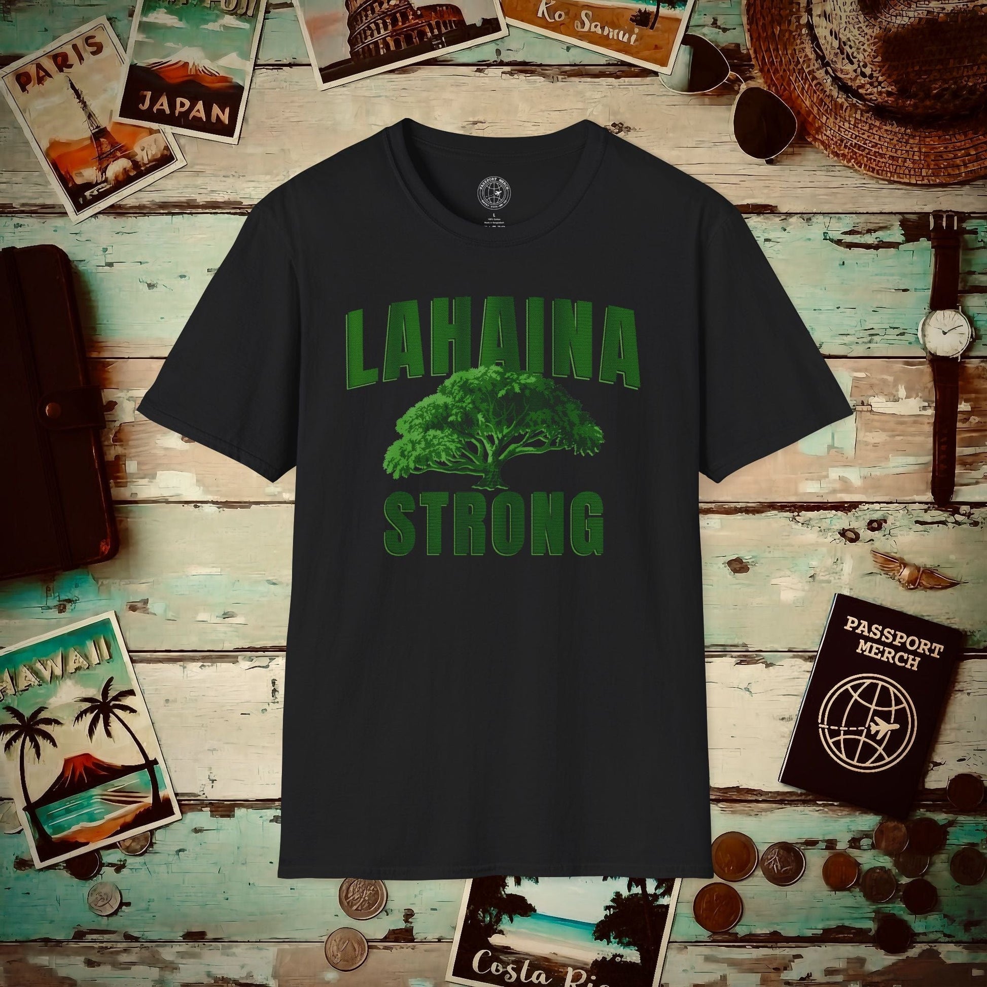 Lahaina Strong, Maui, Hawaii T-Shirt Black / S
