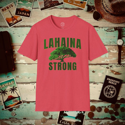 Lahaina Strong, Maui, Hawaii T-Shirt Heather Red / S
