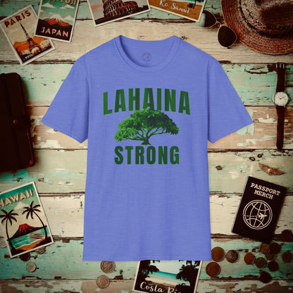 Lahaina Strong, Maui, Hawaii T-Shirt Heather Royal / S