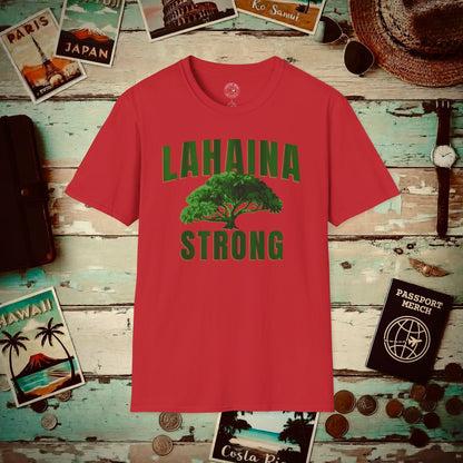 Lahaina Strong, Maui, Hawaii T-Shirt Red / S