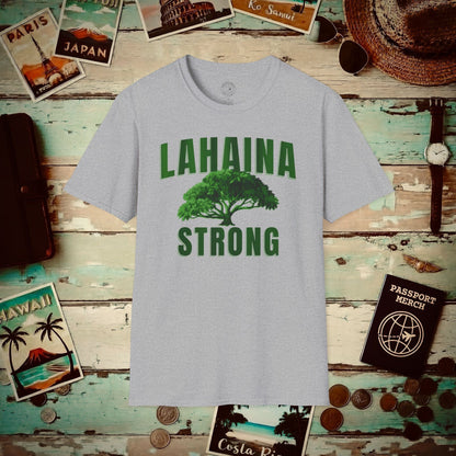 Lahaina Strong, Maui, Hawaii T-Shirt Sport Grey / S