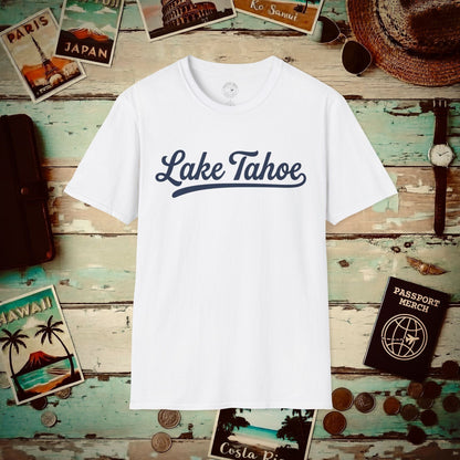 Lake Tahoe, California (League Series) T-Shirt White / S