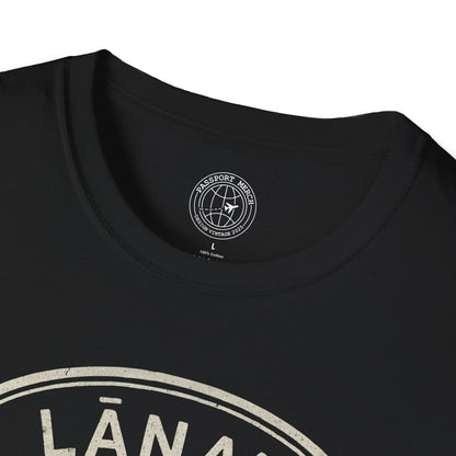 Lanai City, Lanai, Hawaii - Vintage Passport Stamp T-Shirt