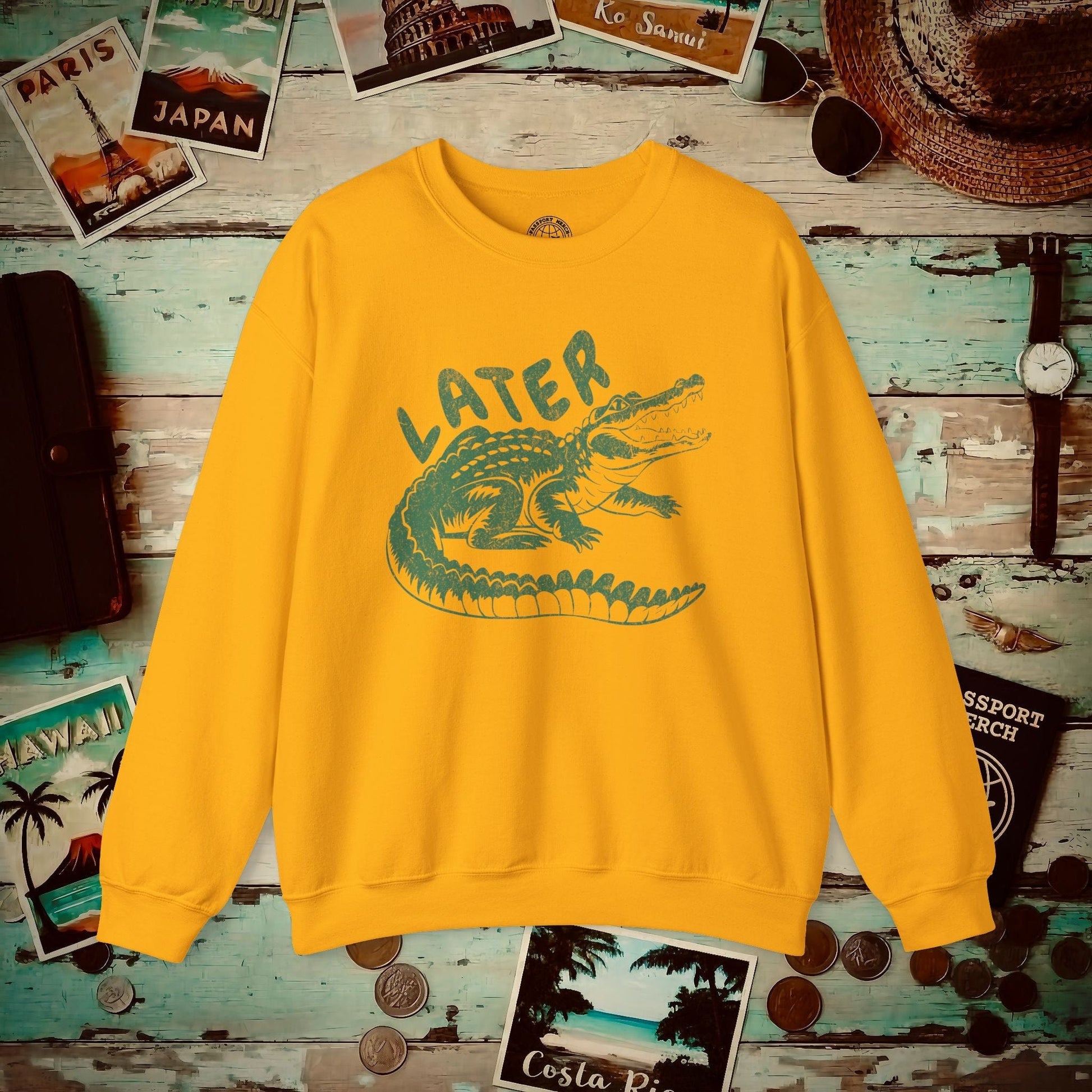 Later Florida Gator Crewneck Gold / S