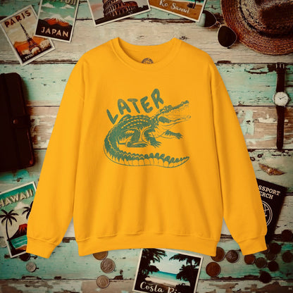 Later Florida Gator Crewneck Gold / S
