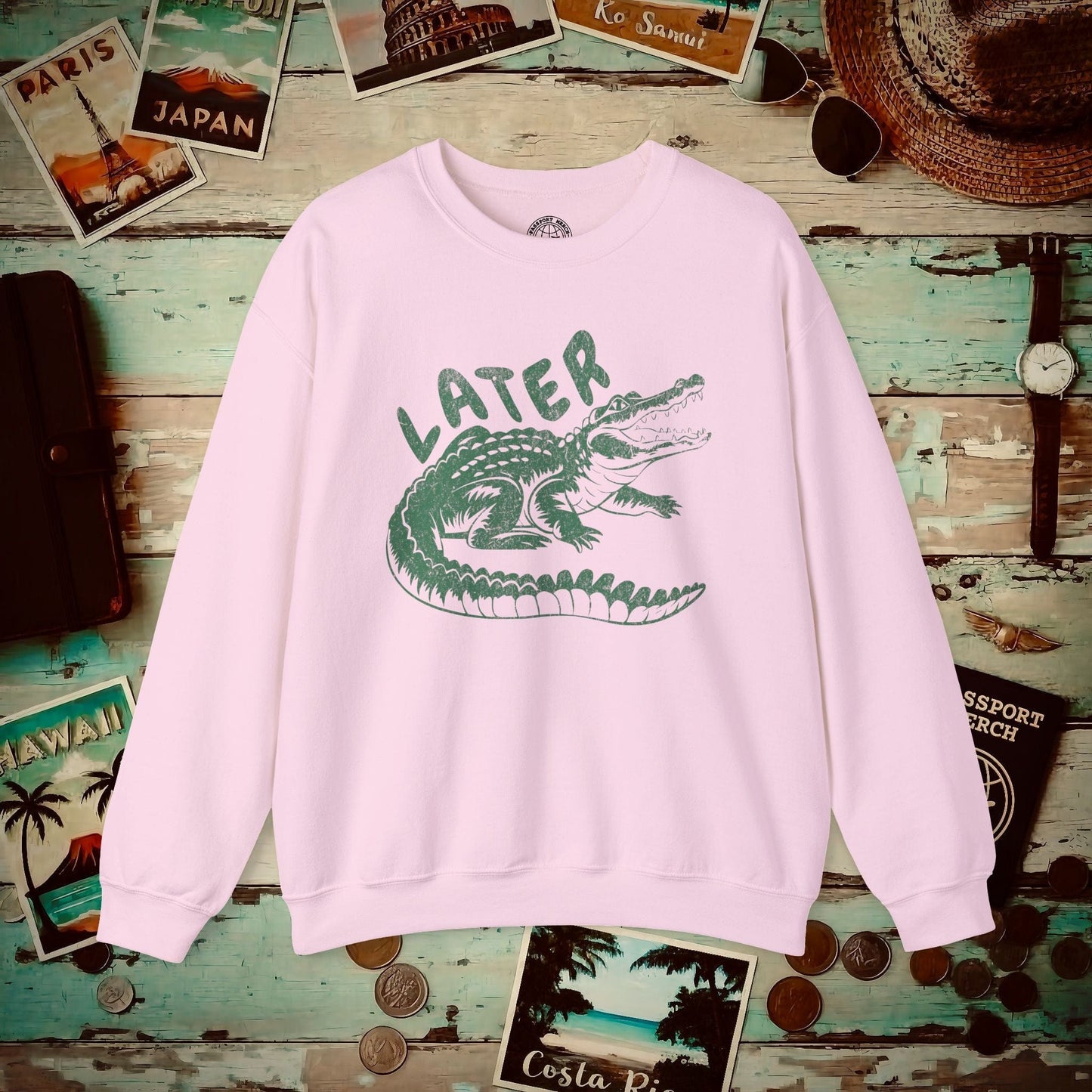 Later Florida Gator Crewneck Light Pink / S