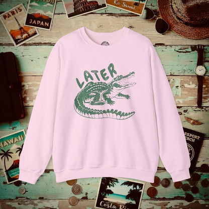 Later Florida Gator Crewneck Light Pink / S