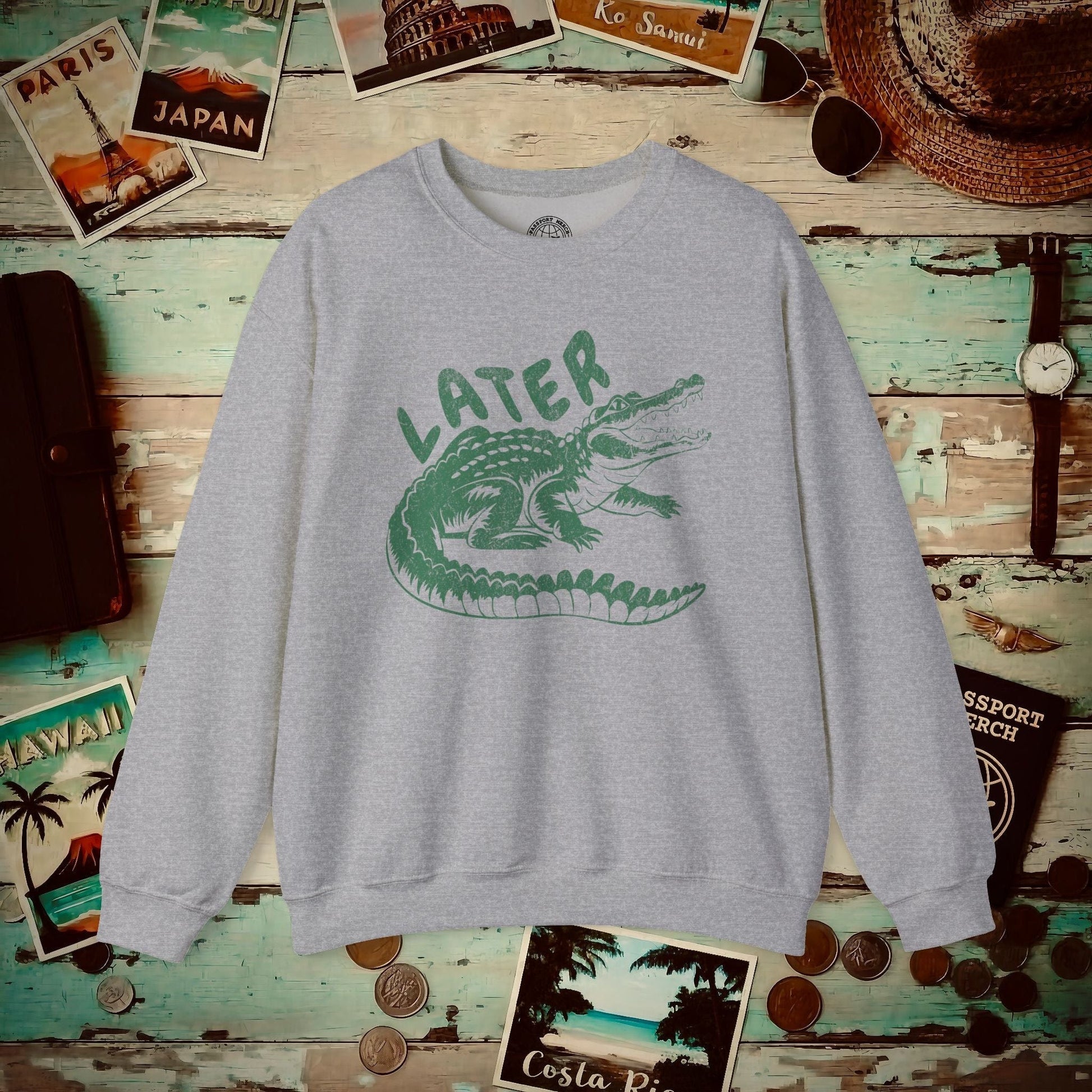 Later Florida Gator Crewneck Sport Grey / S
