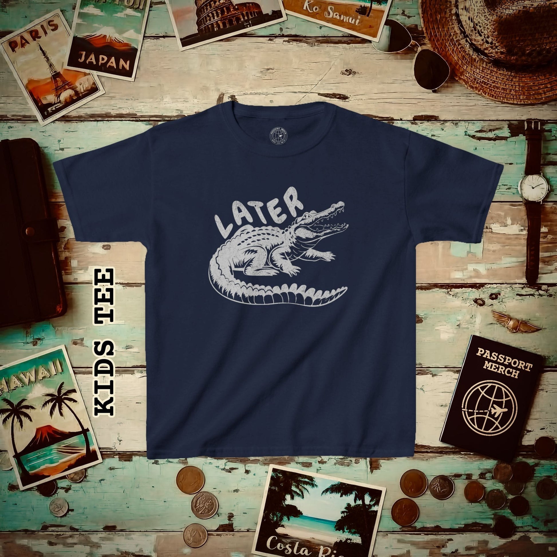 Later Florida Gator Kids Tee Navy / XS