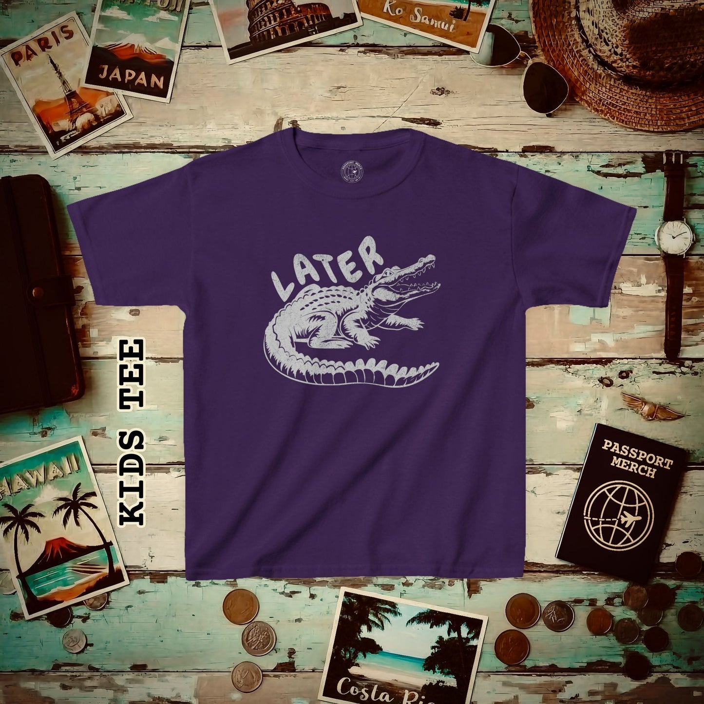 Later Florida Gator Kids Tee Purple / XS