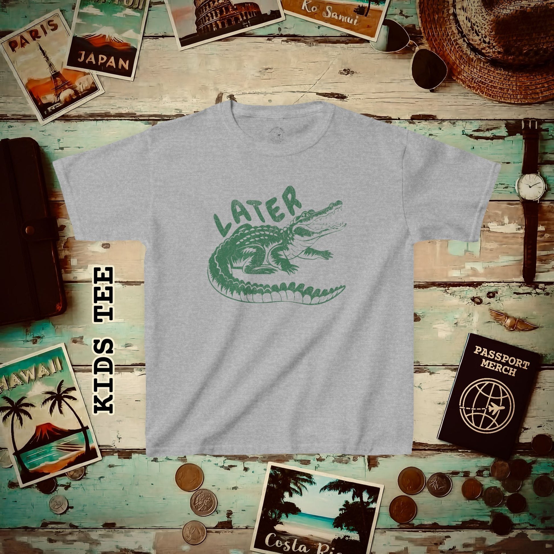 Later Florida Gator Kids Tee Sport Grey / XS