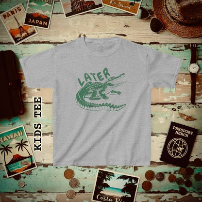 Later Florida Gator Kids Tee Sport Grey / XS