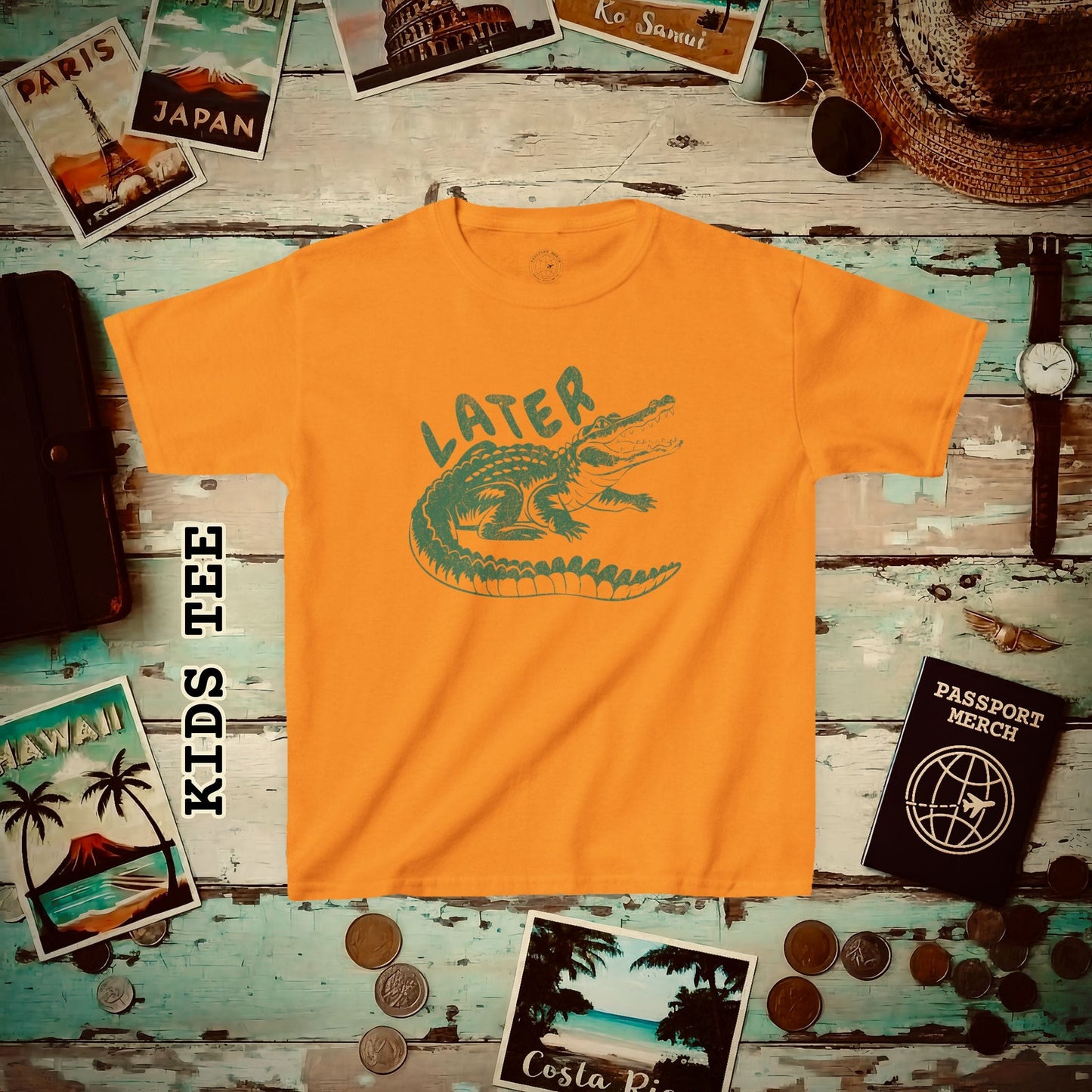 Later Florida Gator Kids Tee Tennessee Orange / XS