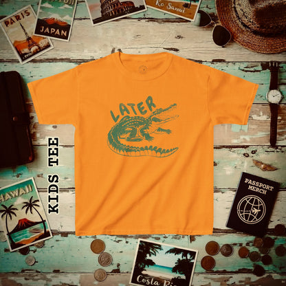 Later Florida Gator Kids Tee Tennessee Orange / XS