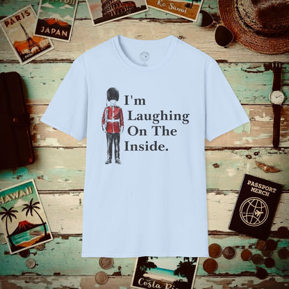 Laughing on the Inside, England T-Shirt Light Blue / S