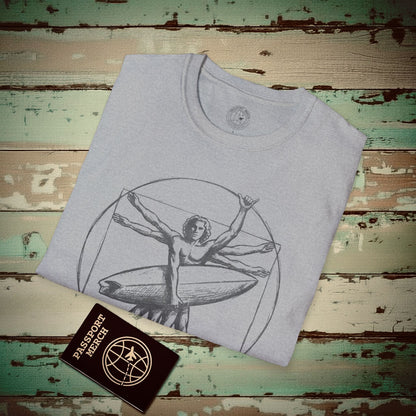 Leonardo da Shaka Vitruvian Man, Hawaii T-Shirt Sport Grey / S