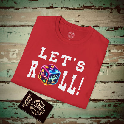 Let's Roll! Las Vegas, Nevada T-Shirt Red / S