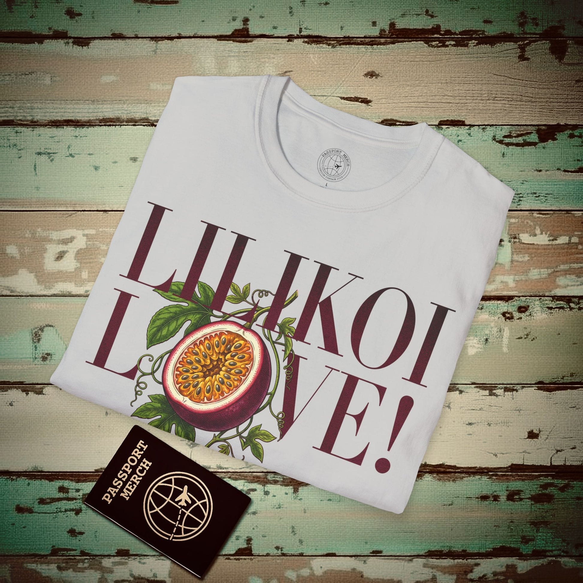 Lilikoi Love! Hawaii T-Shirt Ice Grey / S
