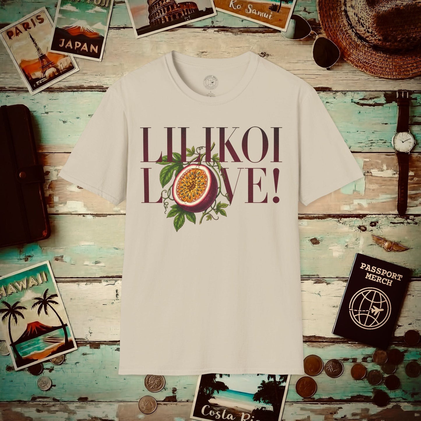 Lilikoi Love! Hawaii T-Shirt Sand / S