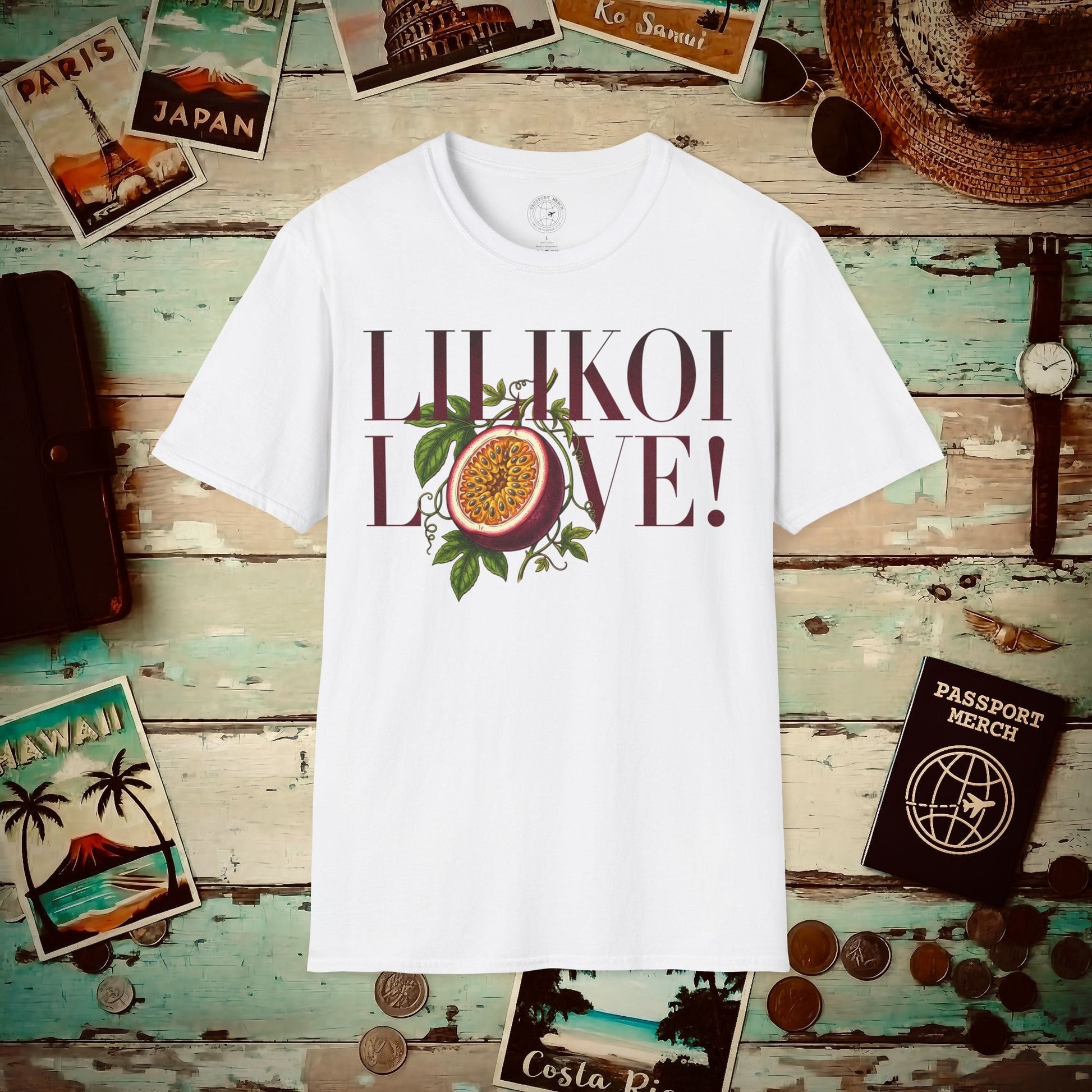Lilikoi Love! Hawaii T-Shirt White / S