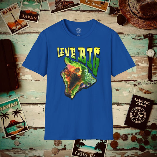 Live BIG (Island), Hawaii T-Shirt Royal / S