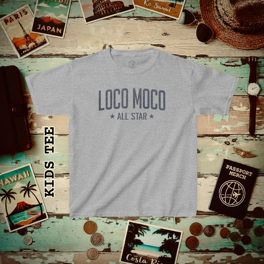 Loco Moco All Star, Hawaii Kids Tee XS / Sport Grey