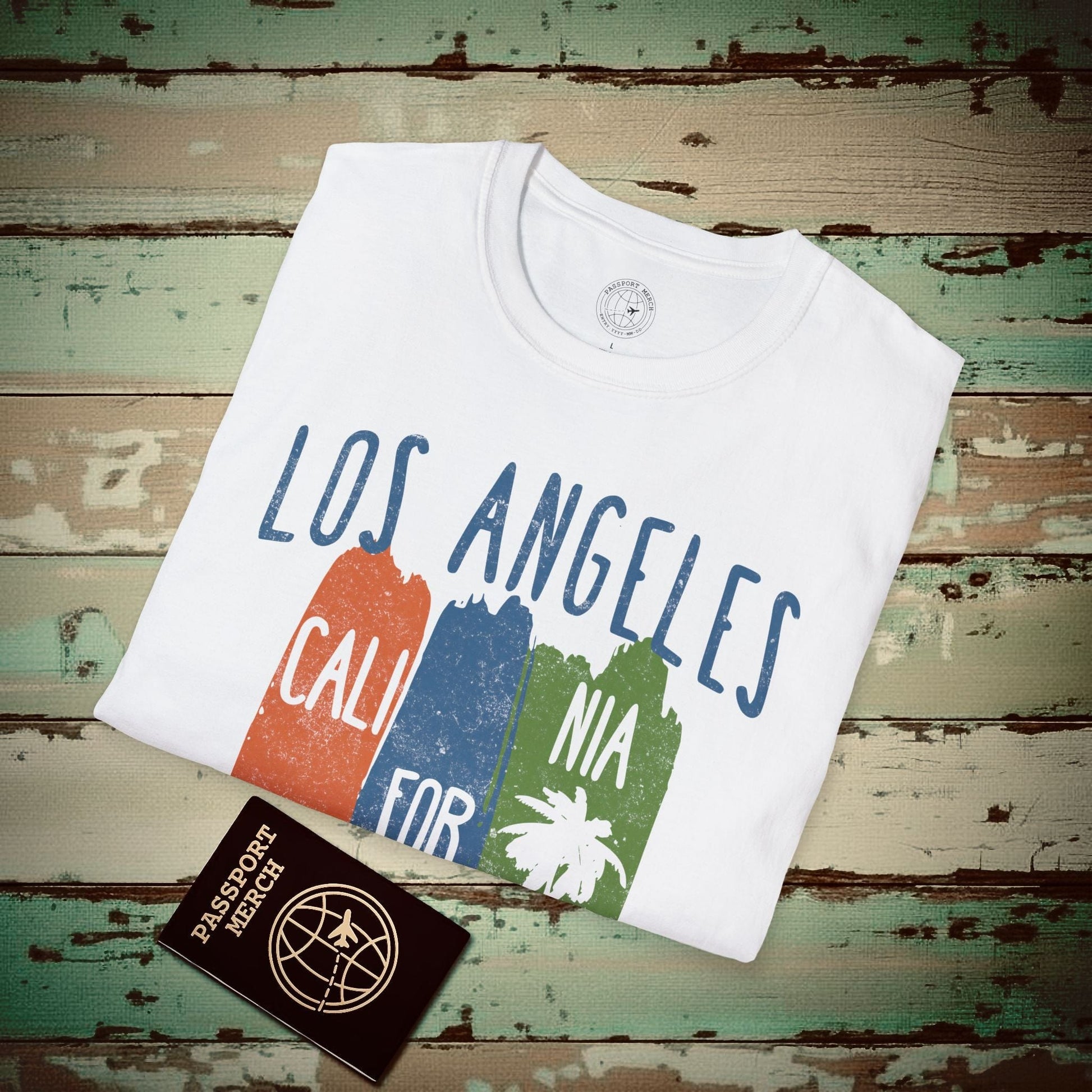 Los Angeles, West Coast Best Coast California T-Shirt White / S