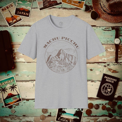 Lost City of Machu Picchu Peru T-Shirt Sport Grey / S