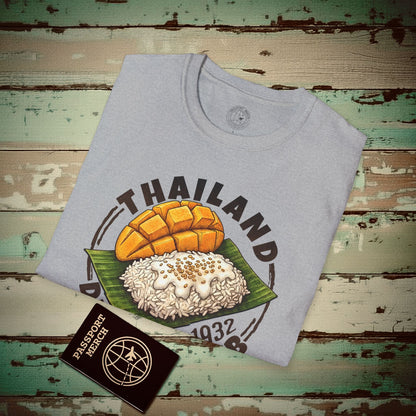Mango Sticky Rice (Dessert Club), Thailand T-Shirt Sport Grey / S