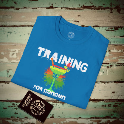 Margarita Training for Cancun T-Shirt Sapphire / S