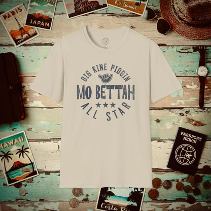 Mo Bettah (Pidgin All Star), Hawaii T-Shirt Sand / S