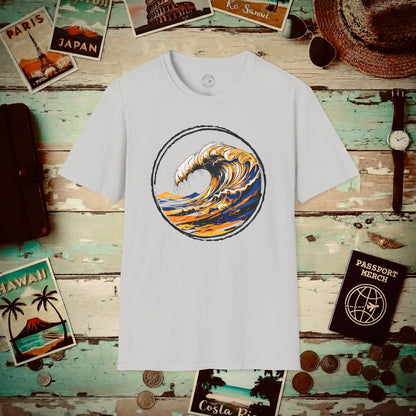 Modern Wave T-Shirt Ice Grey / S