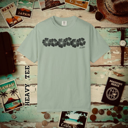 Monochrome Hibiscus, Hawaii Heavy Tee Bay / S