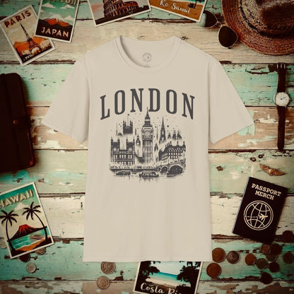 Monochrome London, England T-Shirt Sand / S