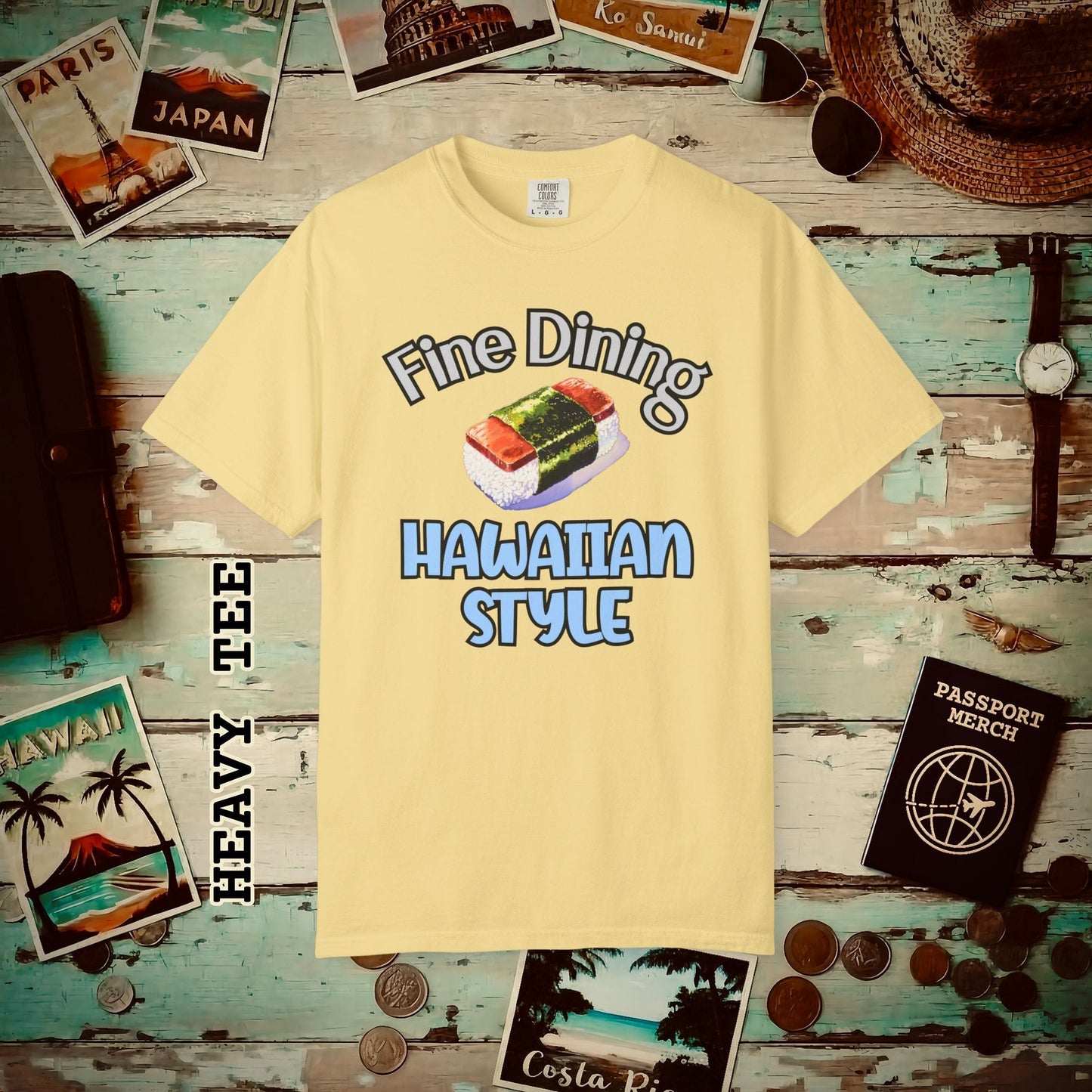 Musubi Fine Dining Hawaiian Style Heavy Tee Butter / S