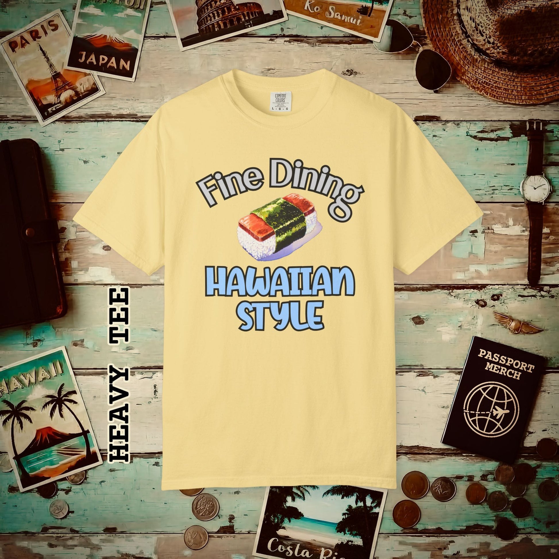 Musubi Fine Dining Hawaiian Style Heavy Tee Butter / S