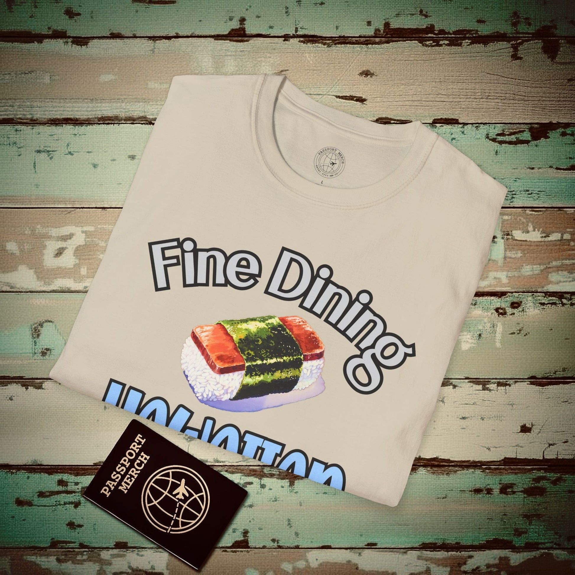 Musubi Fine Dining Hawaiian Style T-Shirt Sand / S